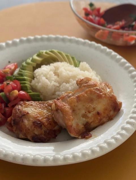 치킨 피코데가요 샐러드