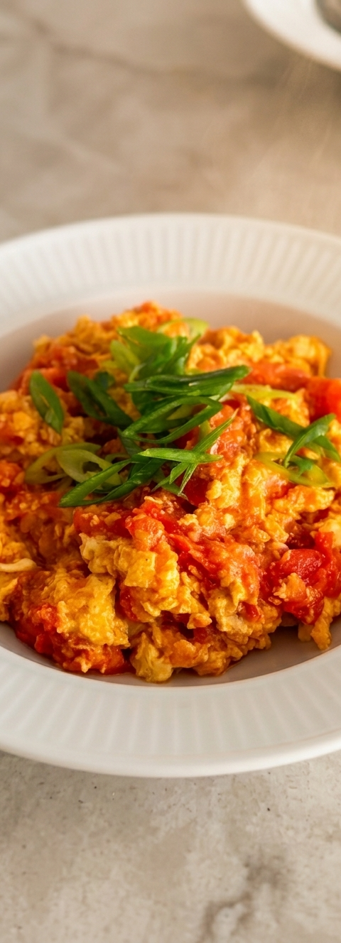 토마토 커리 달걀 볶음